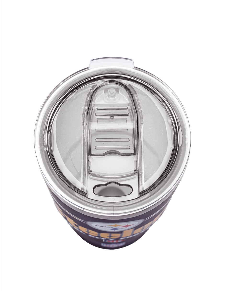 Termo de acero inoxidable con tapa a presión 650 ml 2