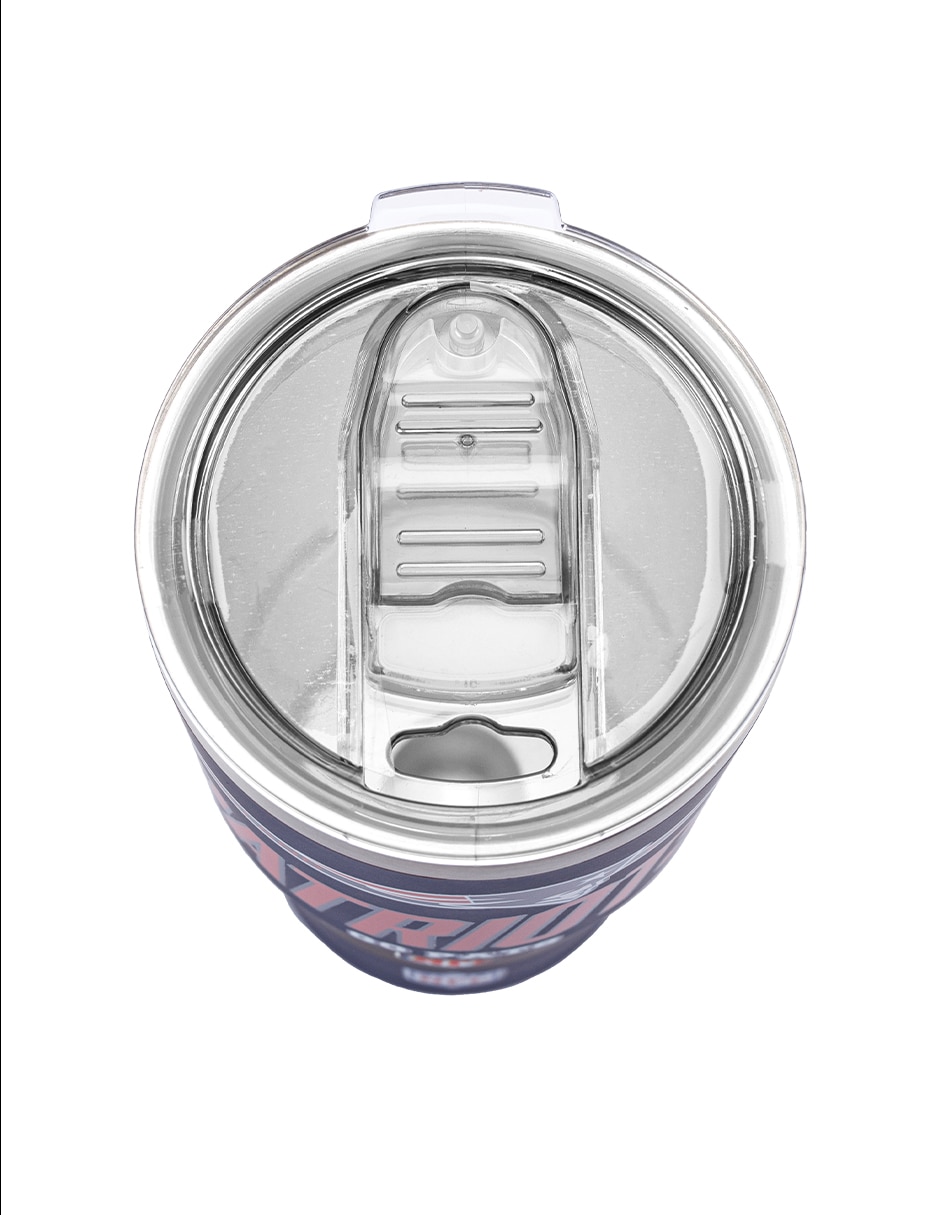 Termo de acero inoxidable con tapa a presión 650 ml 2