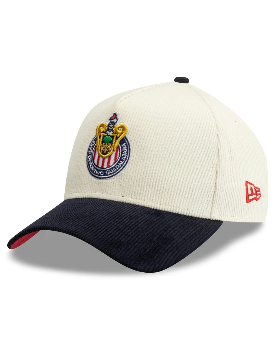 Gorra visera curva correa ajustable para fútbol lmx corduroy chivas club deportivo guadalajara unisex 1