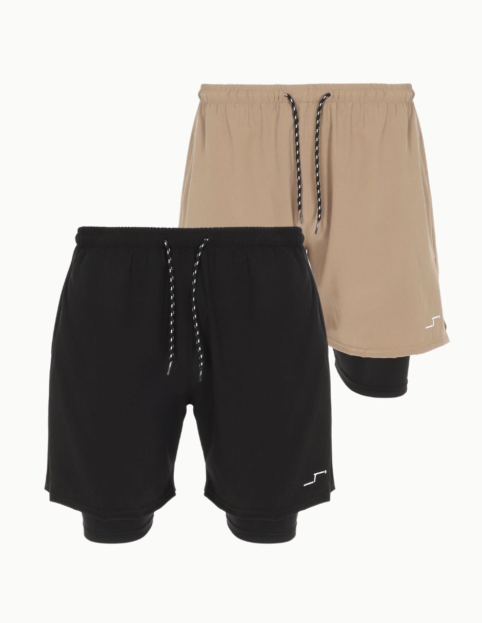 Short con bolsillos para entrenamiento hombre Short con bolsillos para entrenamiento hombre