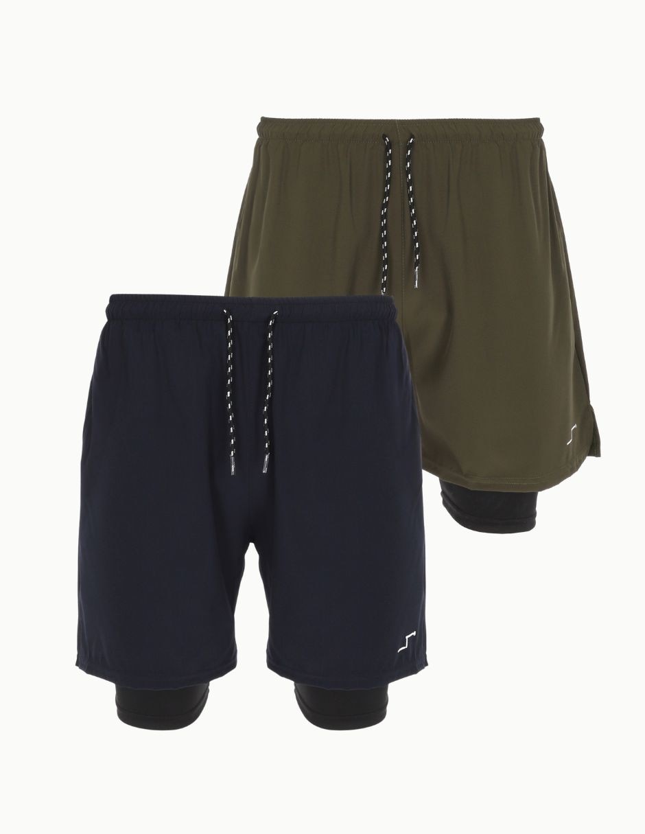 Short con bolsillos para entrenamiento hombre Short con bolsillos para entrenamiento hombre