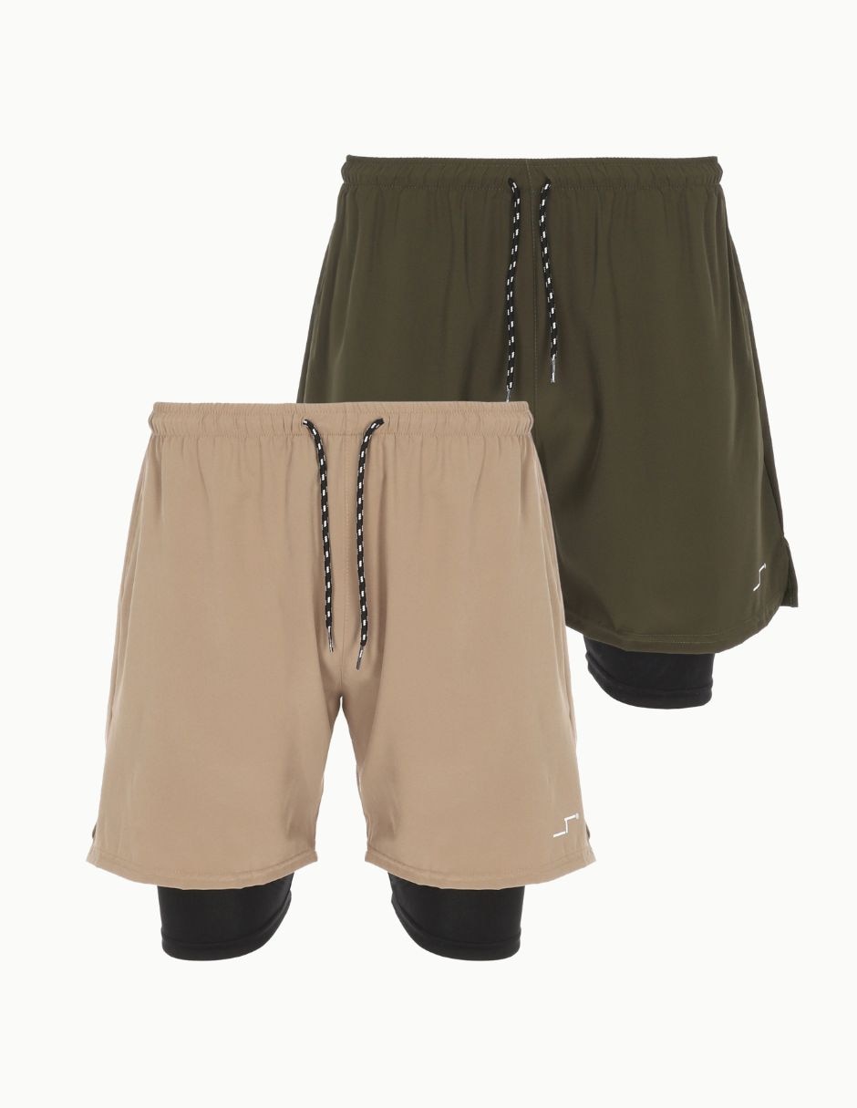Short con bolsillos para entrenamiento hombre Short con bolsillos para entrenamiento hombre