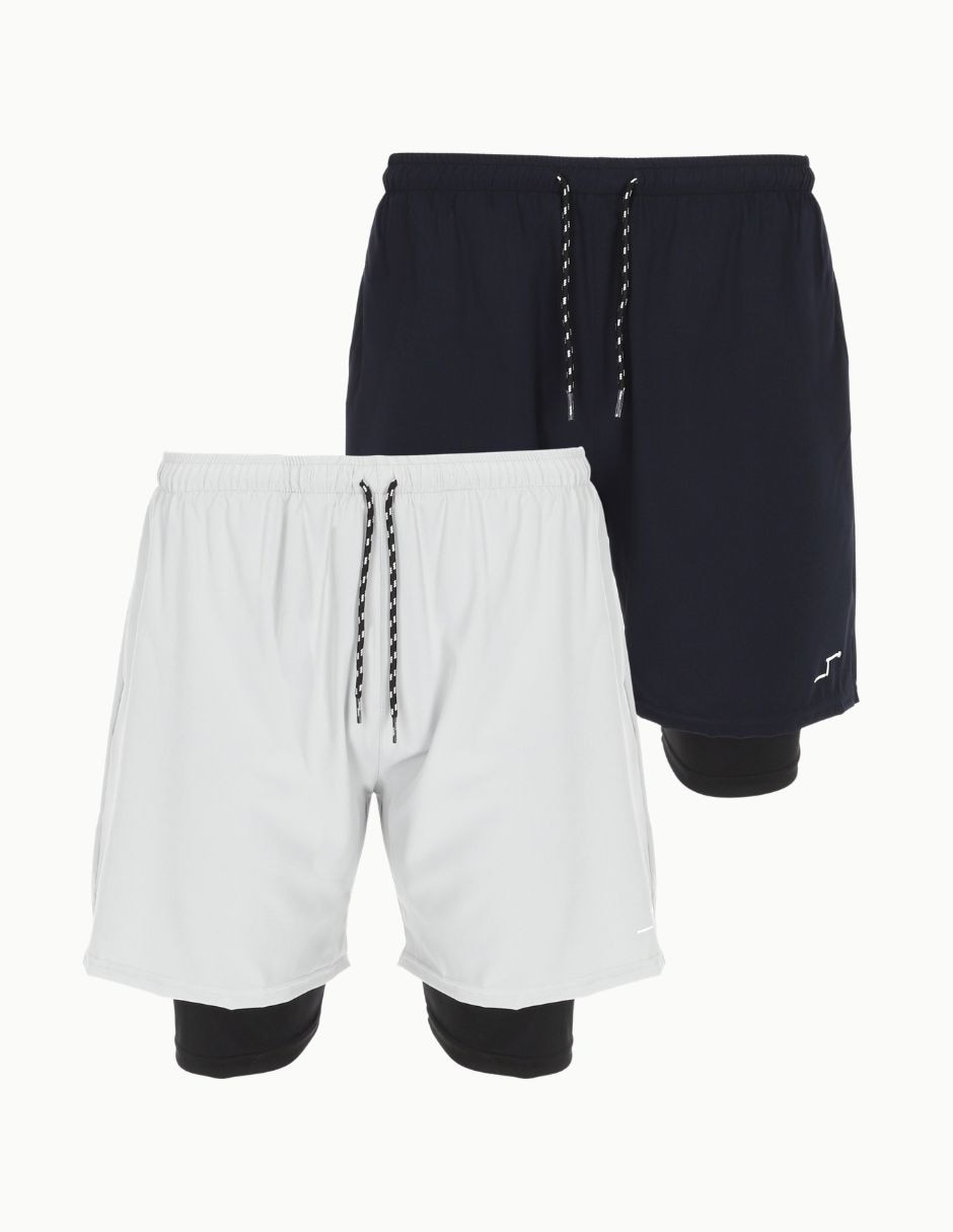 Short con bolsillos para entrenamiento hombre Short con bolsillos para entrenamiento hombre