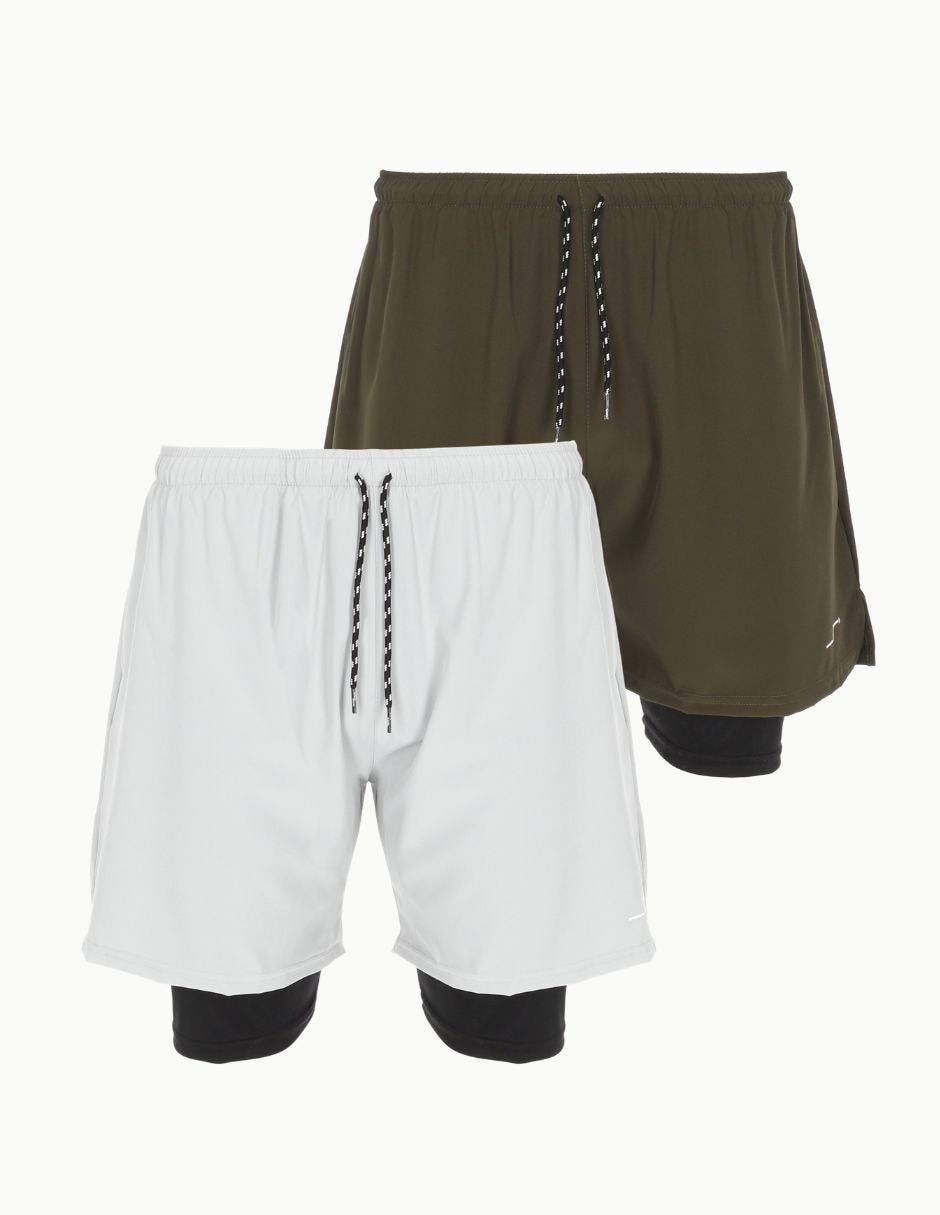 Short con bolsillos para entrenamiento hombre Short con bolsillos para entrenamiento hombre