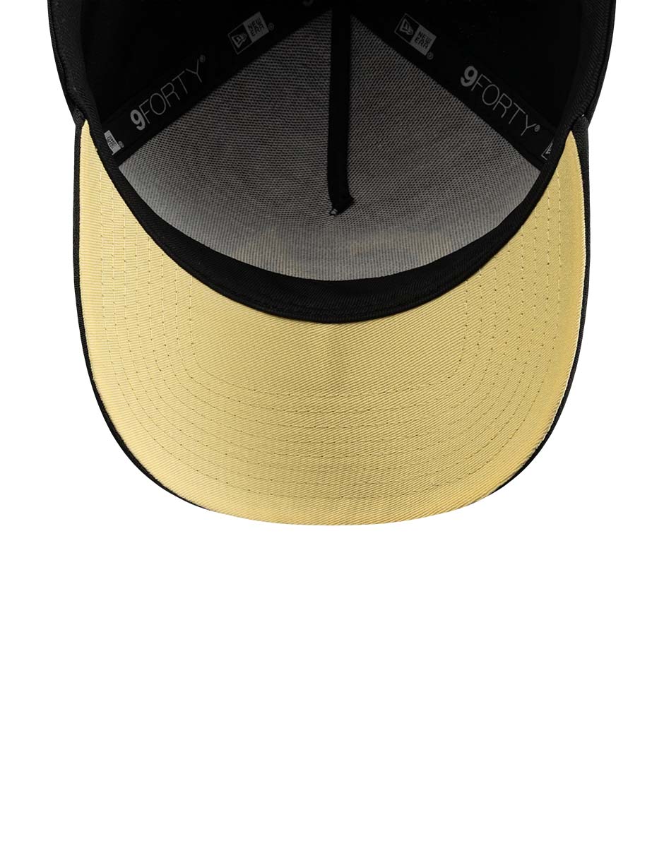 Gorra visera curva snapback para fútbol Lmx Camo Black Club América para adulto 5