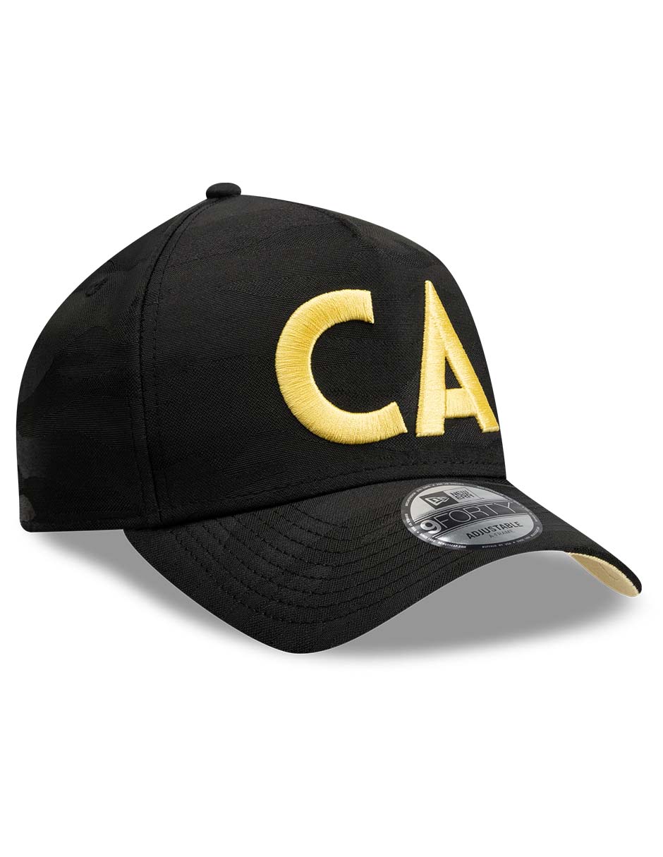Gorra visera curva snapback para fútbol Lmx Camo Black Club América para adulto 2