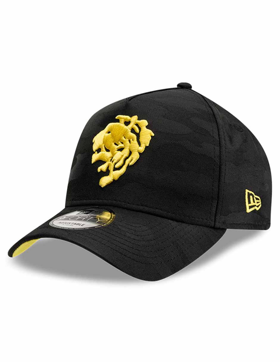 Gorra visera curva snapback para fútbol Lmx Camo Black León Club León para adulto Gorra visera curva snapback para fútbol Lmx Camo Black León Club León para adulto