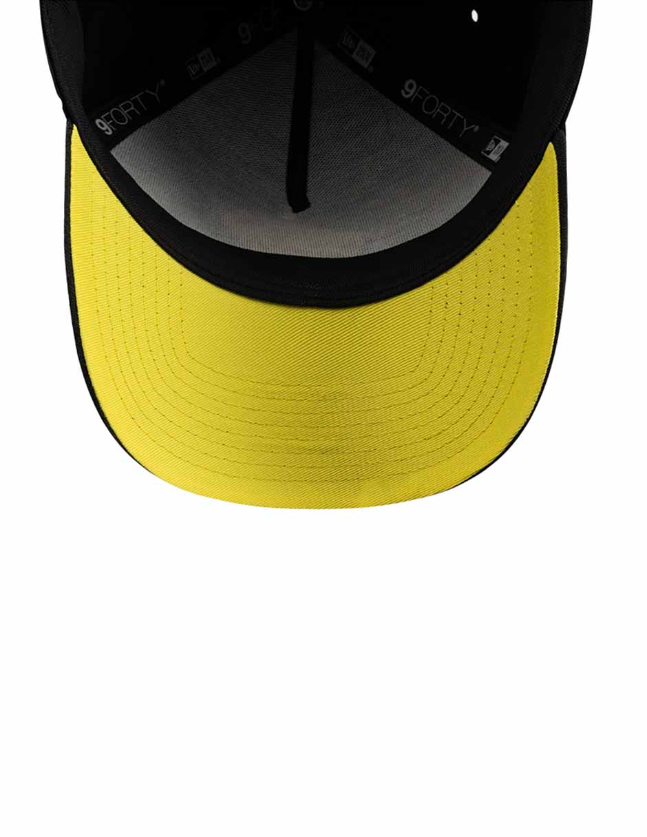 Gorra visera curva snapback para fútbol Lmx Camo Black León Club León para adulto 2