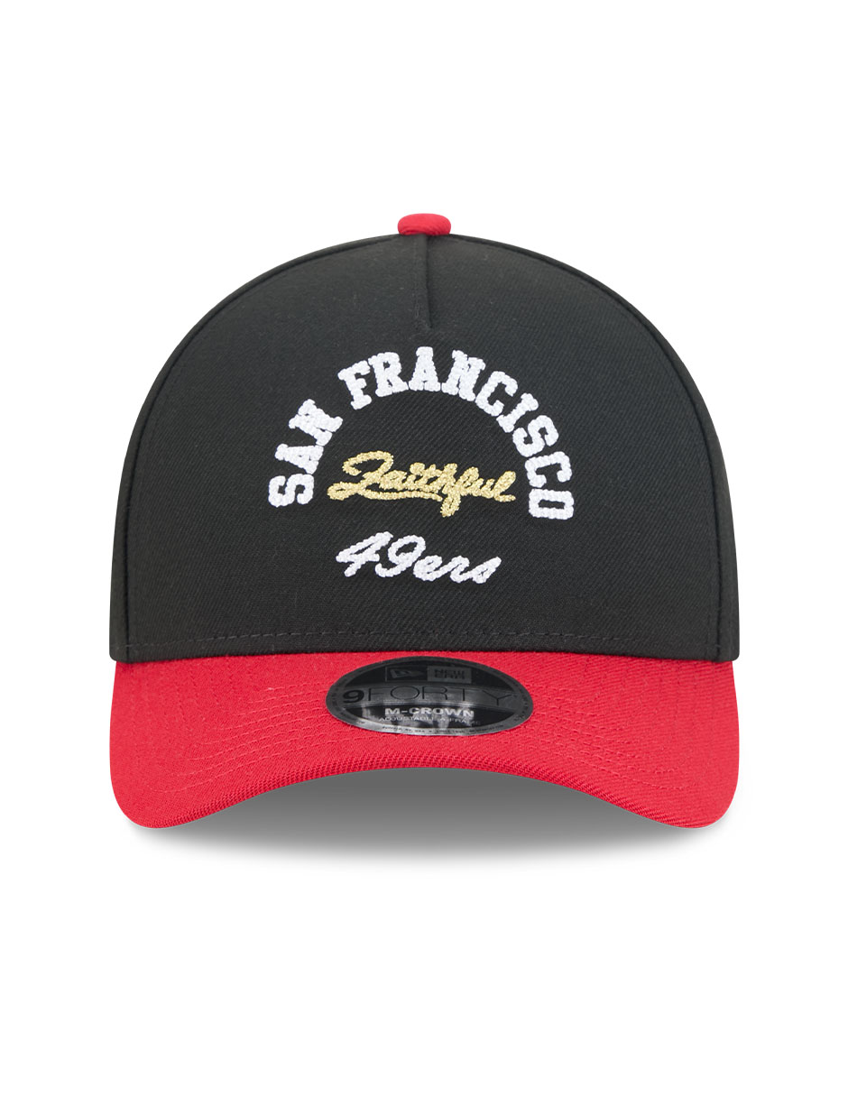 Gorra visera curva snapback para fútbol americano NFL Rivalries NFL San Francisco 49ers para adulto 3