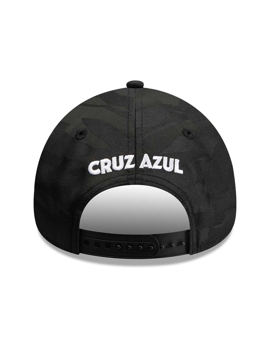 Gorra visera curva snapback para fútbol Lmx Camo Black Cruz Azul Club de Fútbol Cruz Azul para adulto 4