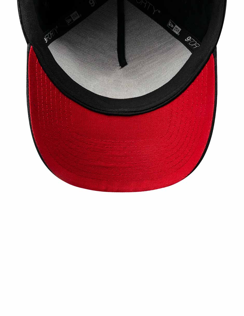 Gorra visera curva snapback para fútbol Lmx Camo Black Necaxa Club Necaxa para adulto 4