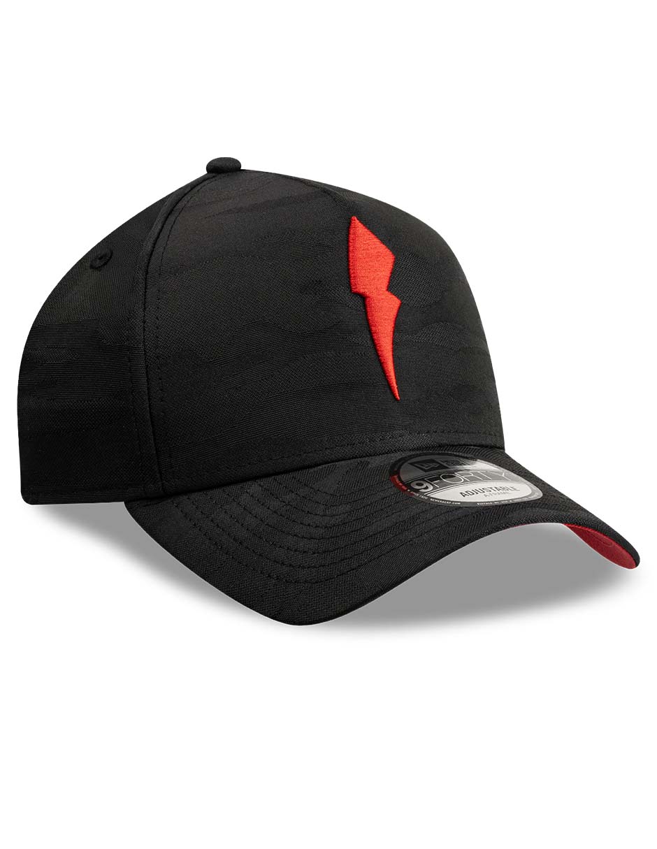 Gorra visera curva snapback para fútbol Lmx Camo Black Necaxa Club Necaxa para adulto 3