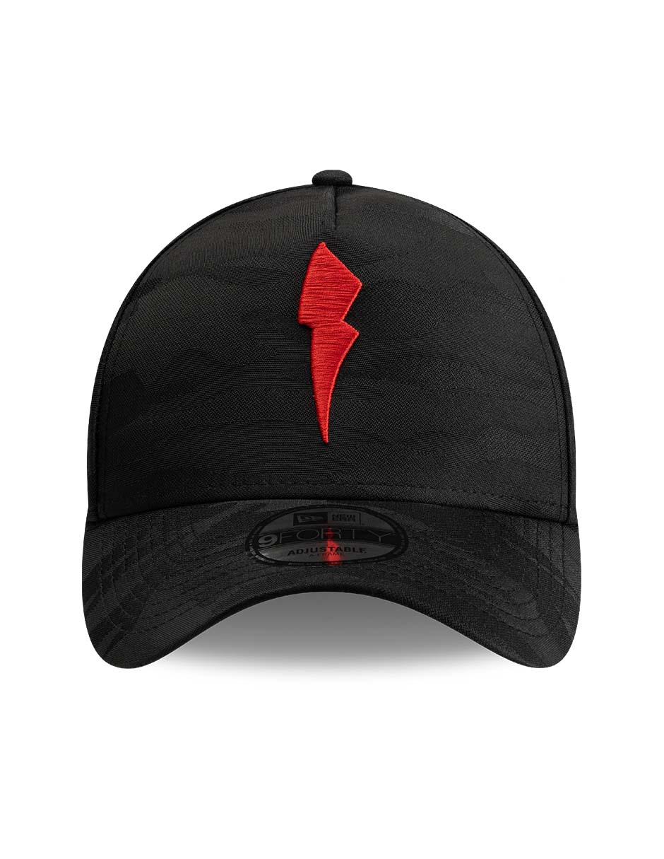 Gorra visera curva snapback para fútbol Lmx Camo Black Necaxa Club Necaxa para adulto 2