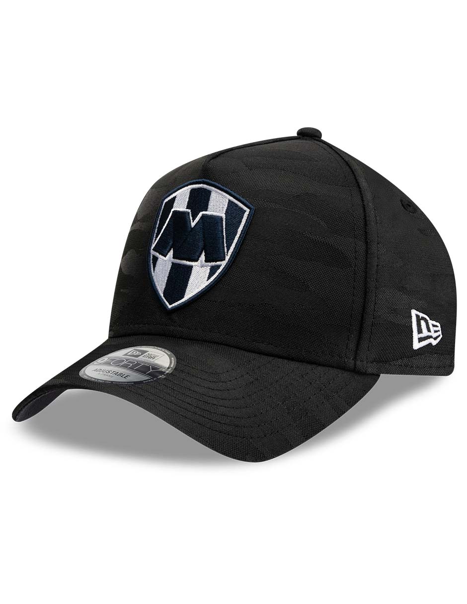 Gorra visera curva snapback para fútbol Lmx Camo Black Monterrey Rayados de Monterrey para adulto Gorra visera curva snapback para fútbol Lmx Camo Black Monterrey Rayados de Monterrey para adulto