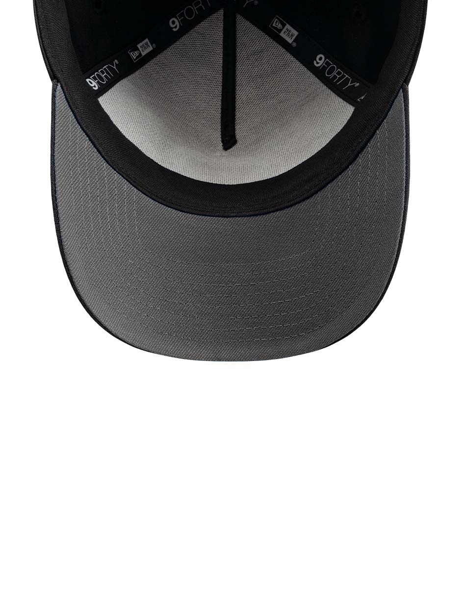 Gorra visera curva snapback para fútbol Lmx Camo Black Monterrey Rayados de Monterrey para adulto 5