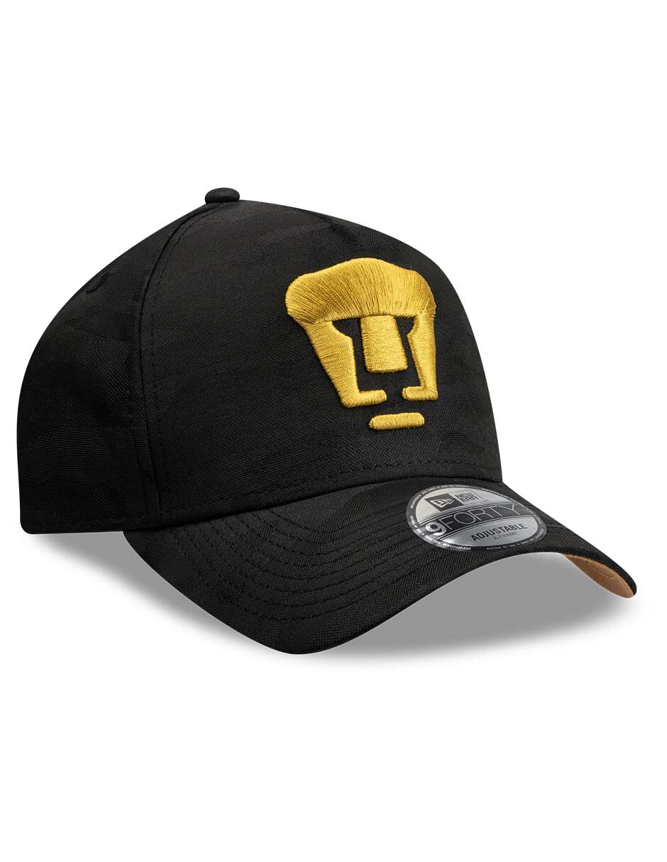 Gorra visera curva snapback para fútbol Lmx Camo Black Pumas Pumas de la UNAM para adulto 5