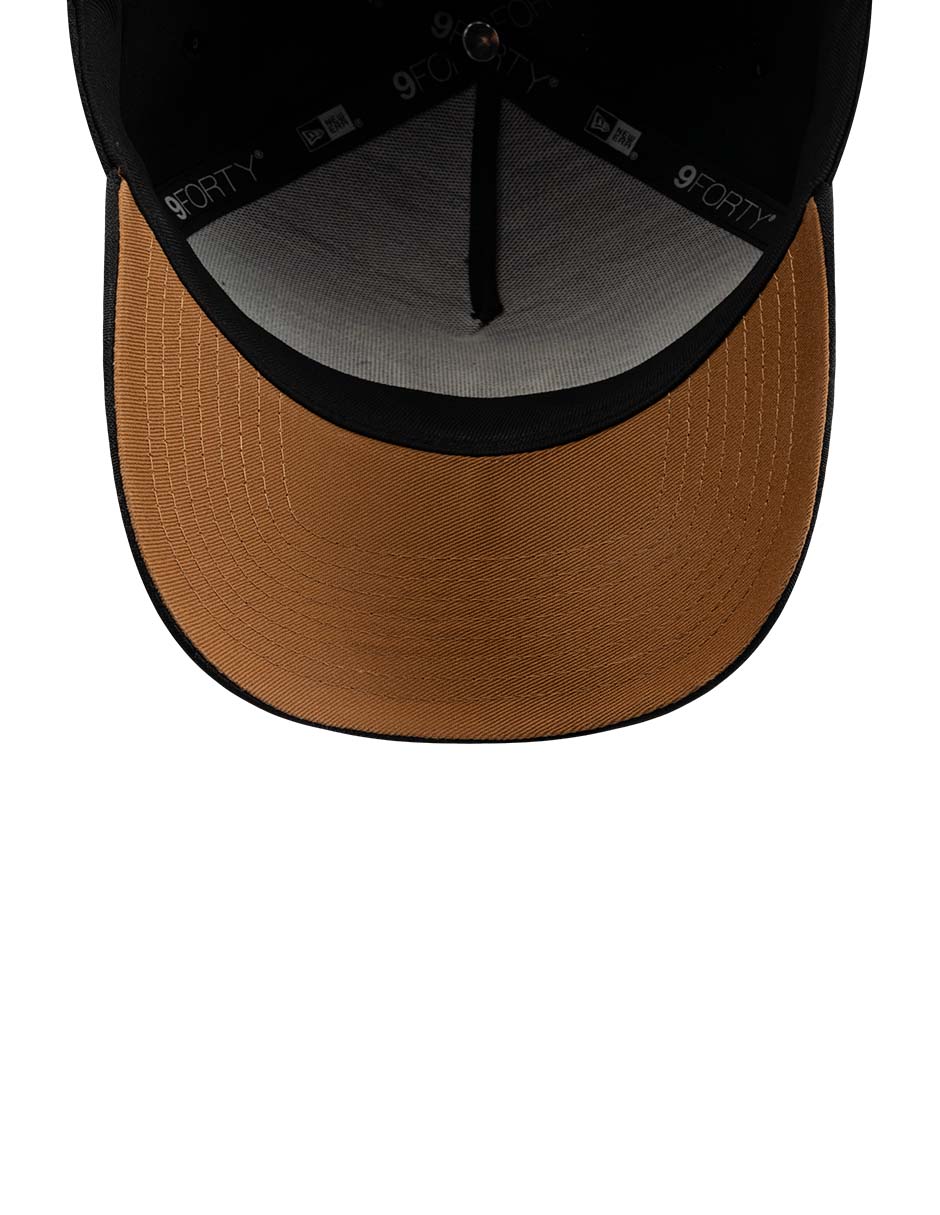 Gorra visera curva snapback para fútbol Lmx Camo Black Pumas Pumas de la UNAM para adulto 4