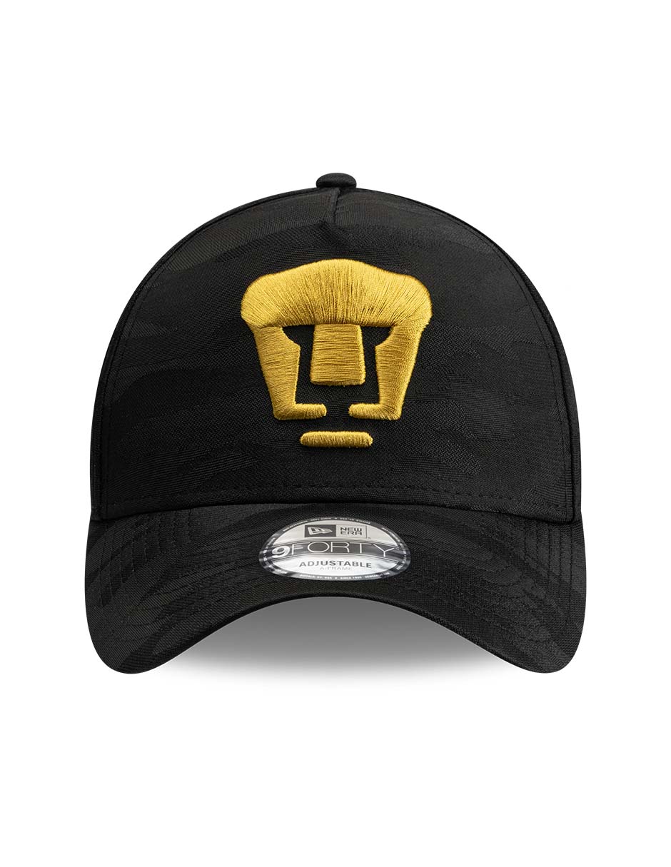 Gorra visera curva snapback para fútbol Lmx Camo Black Pumas Pumas de la UNAM para adulto 3