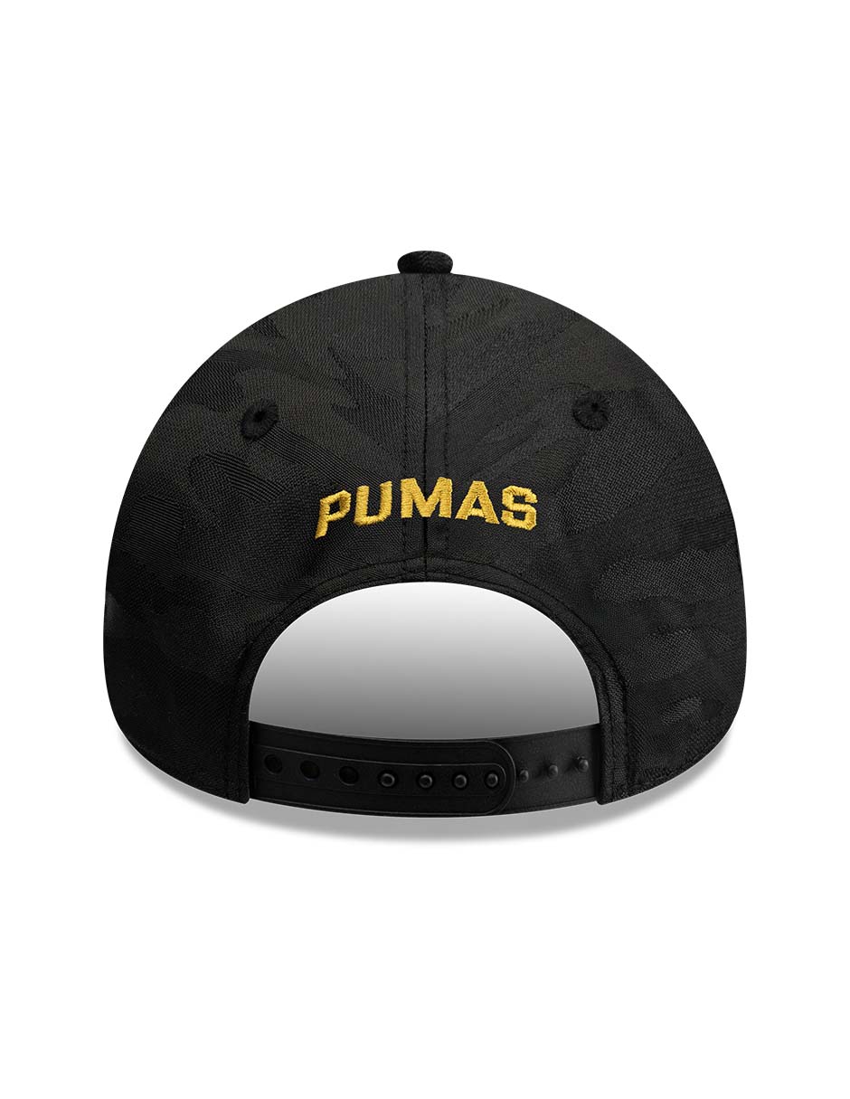 Gorra visera curva snapback para fútbol Lmx Camo Black Pumas Pumas de la UNAM para adulto 2