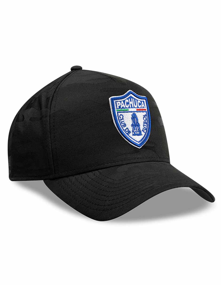Gorra visera curva snapback para fútbol Lmx Camo Black Pachuca Club de Fútbol Pachuca para adulto 4