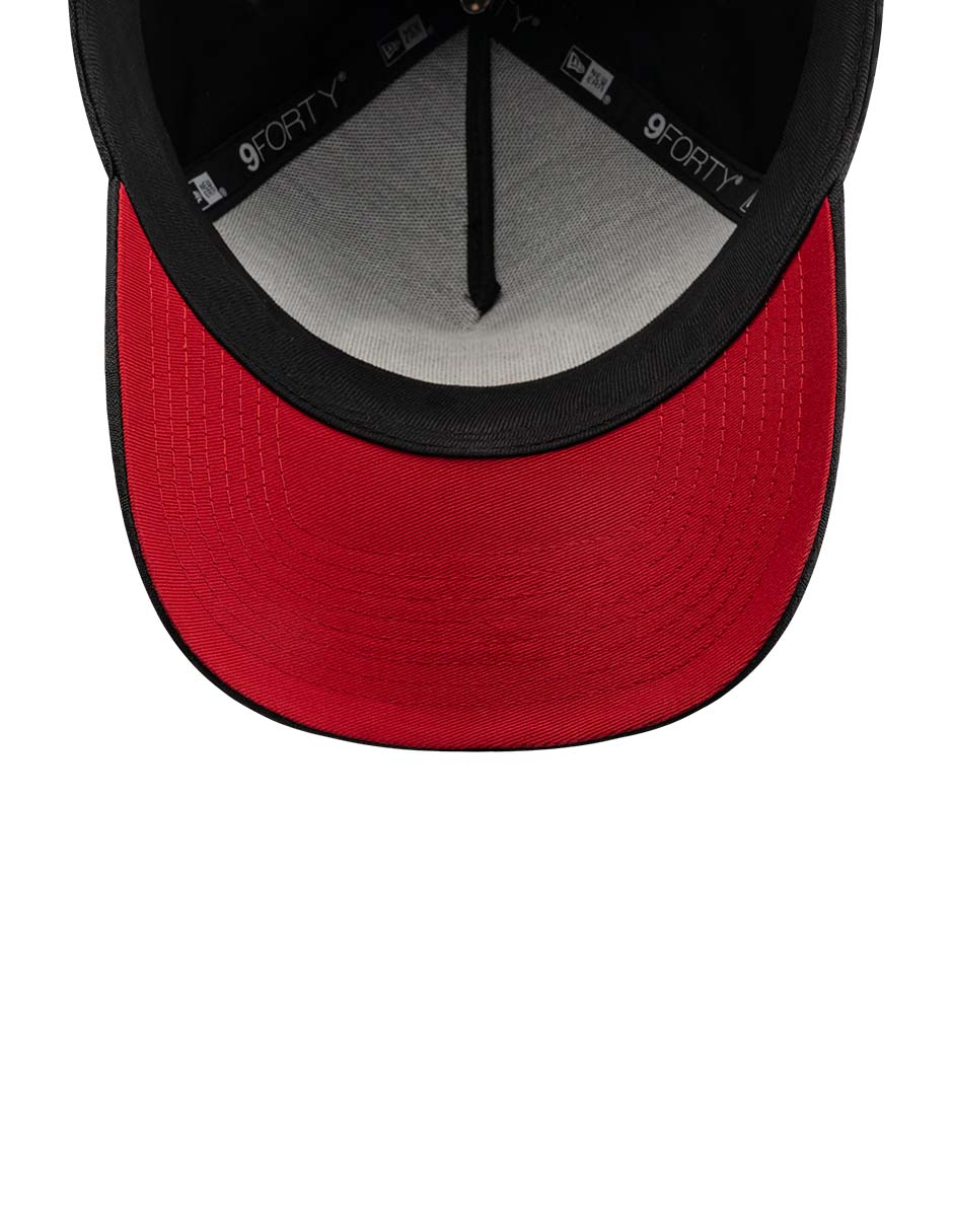 Gorra visera curva snapback para fútbol Lmx Camo Black Club Deportivo Toluca para adulto 3