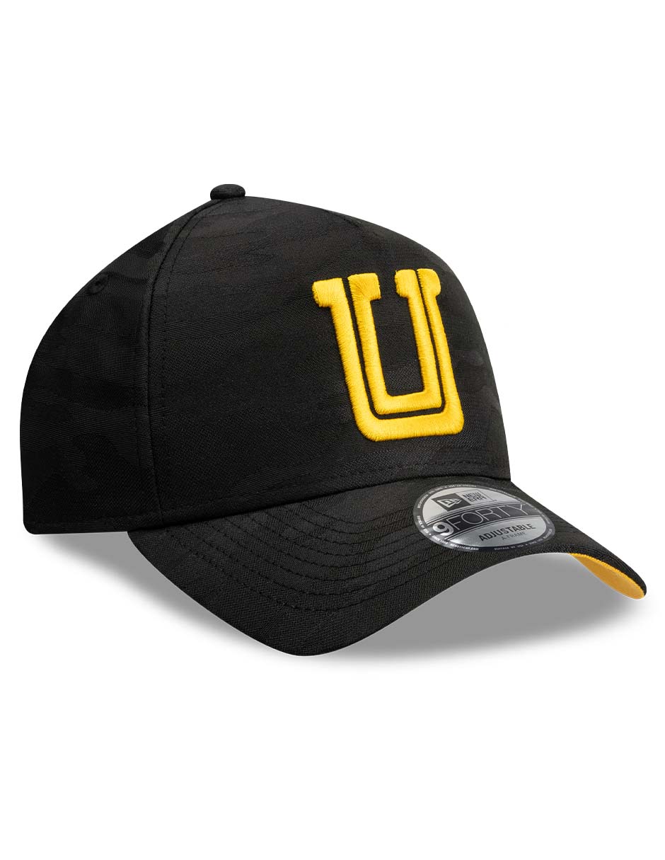 Gorra visera curva snapback para fútbol Lmx Camo Black Tigres Tigres UANL para adulto 5