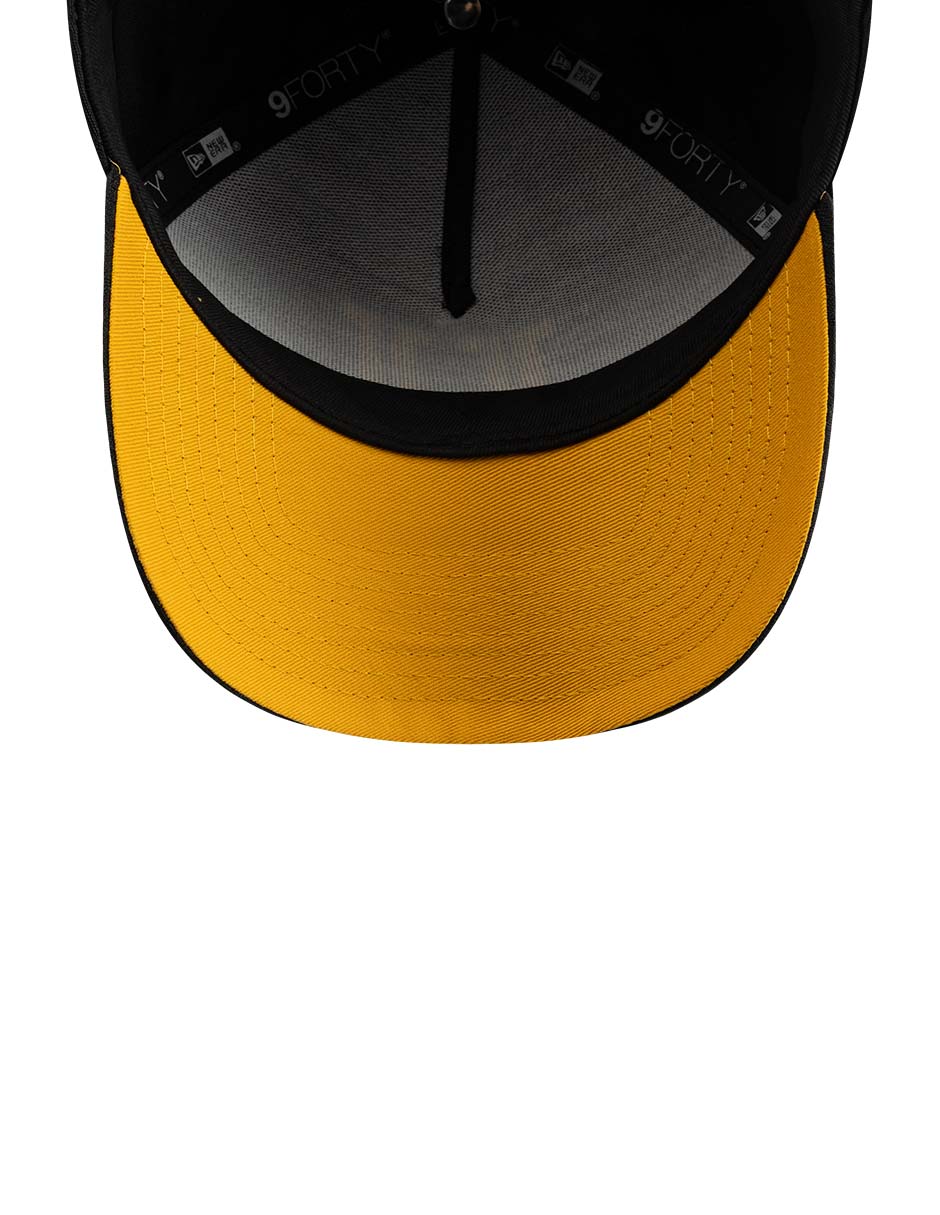 Gorra visera curva snapback para fútbol Lmx Camo Black Tigres Tigres UANL para adulto 4