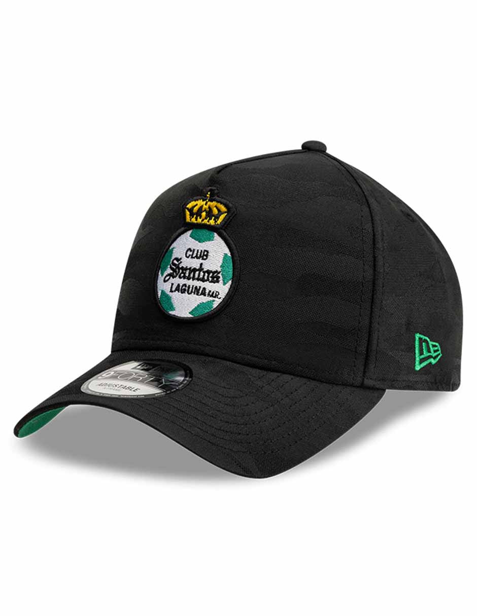 Gorra visera curva snapback para fútbol Lmx Camo Black Santos Club Santos Laguna para adulto Gorra visera curva snapback para fútbol Lmx Camo Black Santos Club Santos Laguna para adulto