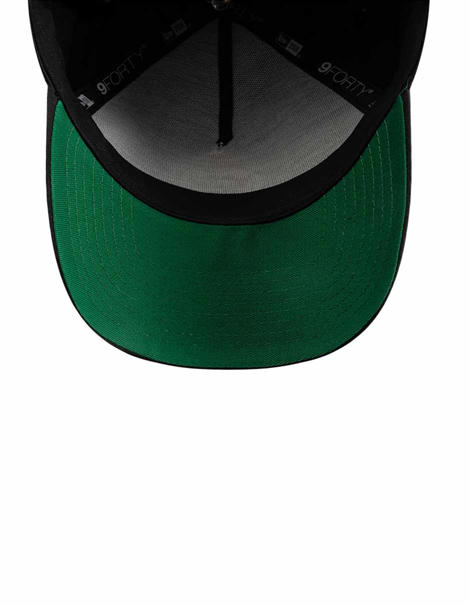 Gorra visera curva snapback para fútbol Lmx Camo Black Santos Club Santos Laguna para adulto 5