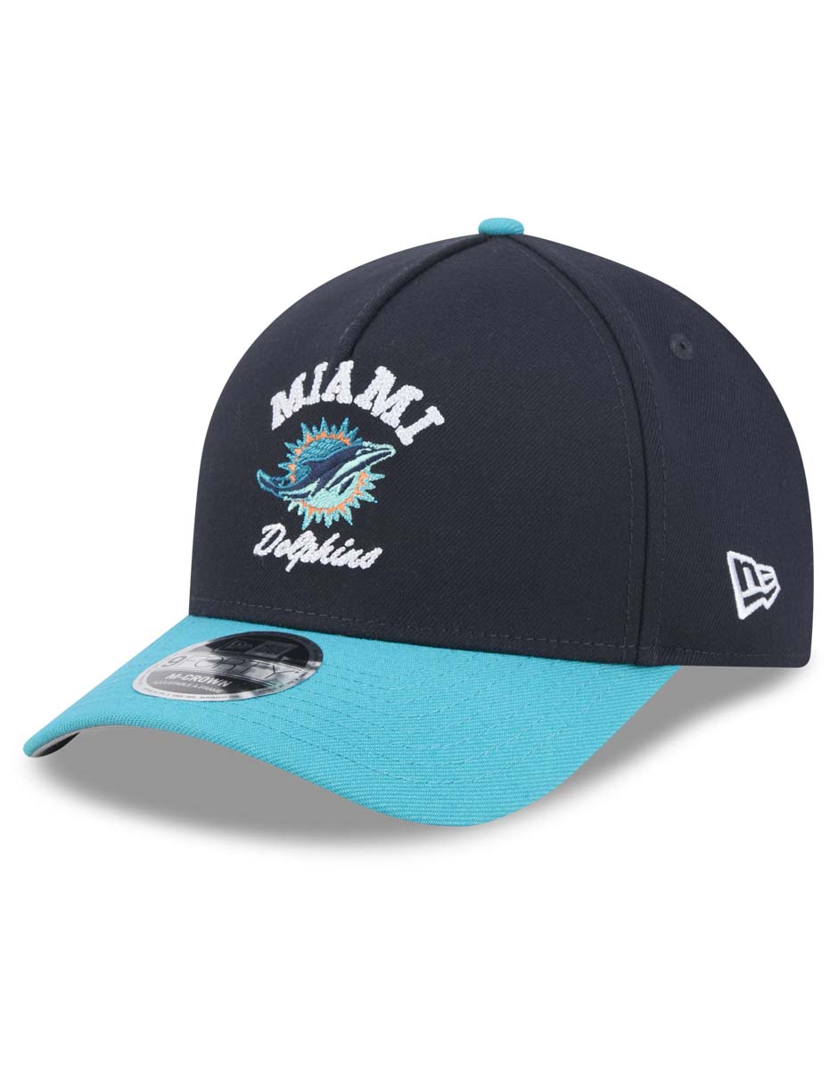 Gorra visera curva snapback para fútbol americano NFL Rivalries NFL Miami Dolphins para adulto Gorra visera curva snapback para fútbol americano NFL Rivalries NFL Miami Dolphins para adulto