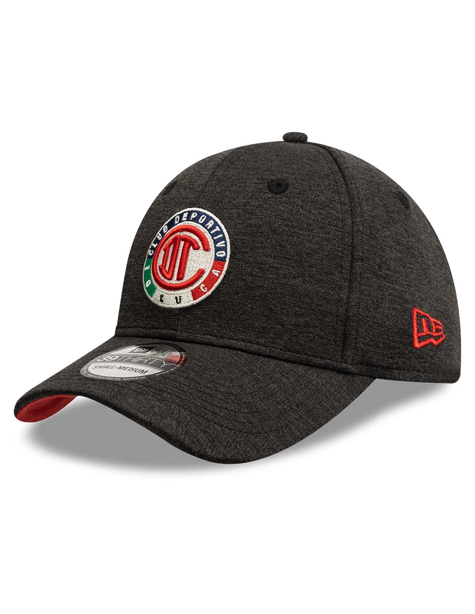 Gorra visera curva elástico para fútbol Lmx Shadow Tech 2Tone Club Deportivo Toluca para adulto Gorra visera curva elástico para fútbol Lmx Shadow Tech 2Tone Club Deportivo Toluca para adulto