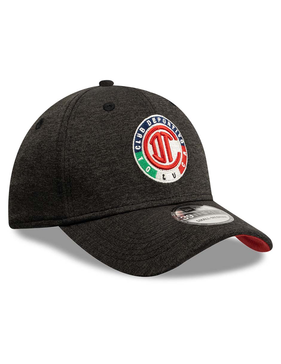 Gorra visera curva elástico para fútbol Lmx Shadow Tech 2Tone Club Deportivo Toluca para adulto 5