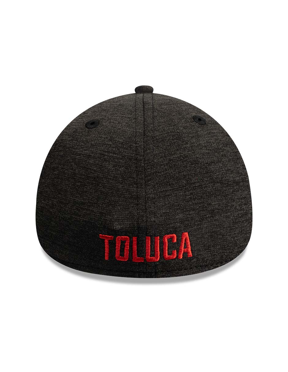 Gorra visera curva elástico para fútbol Lmx Shadow Tech 2Tone Club Deportivo Toluca para adulto 3