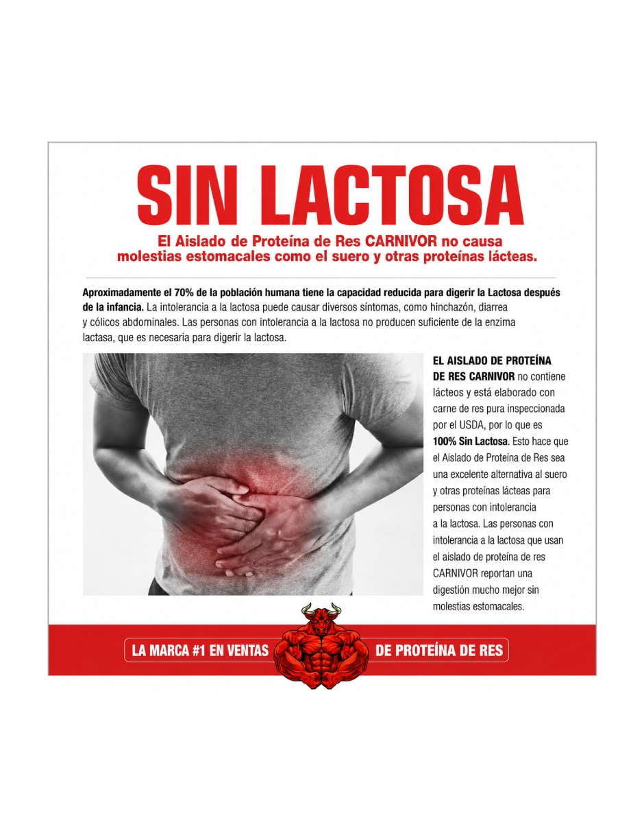 Proteina carnivor isolate 3.9 kg musclemeds con proteína sabor vainilla 4