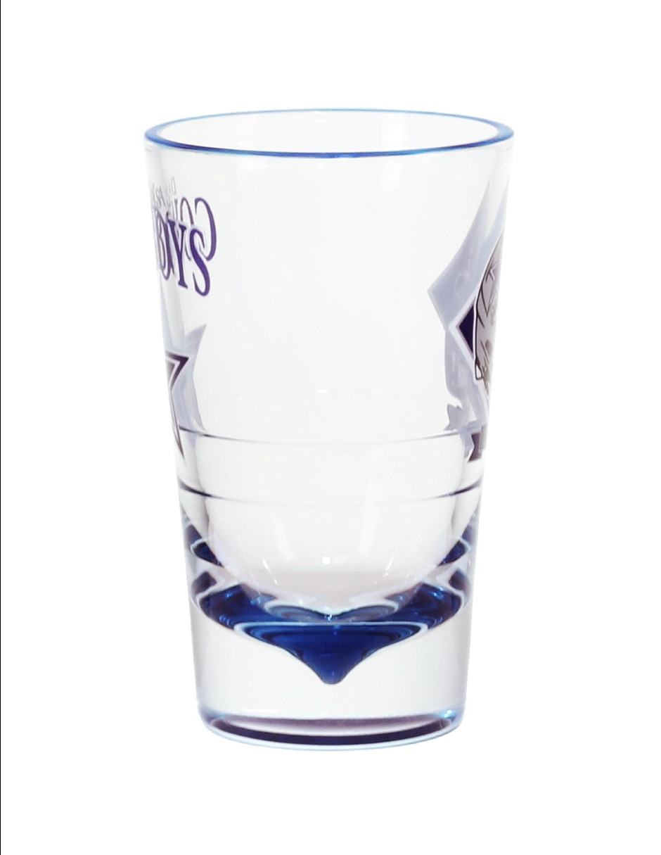 Vaso tequilero nfl 2026 de cristal con 4 piezas 4