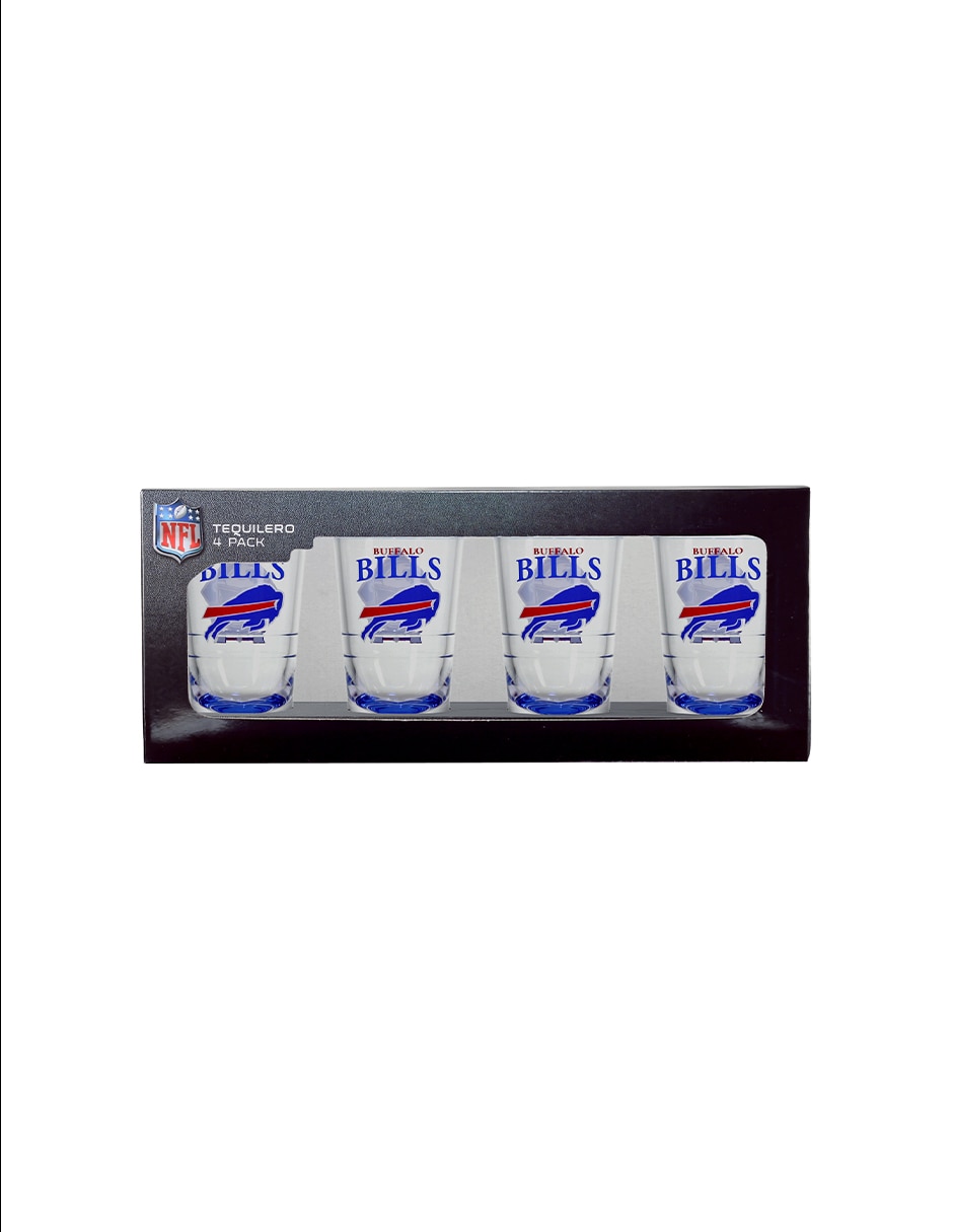 Vaso tequilero 2026 de cristal con 4 piezas 2