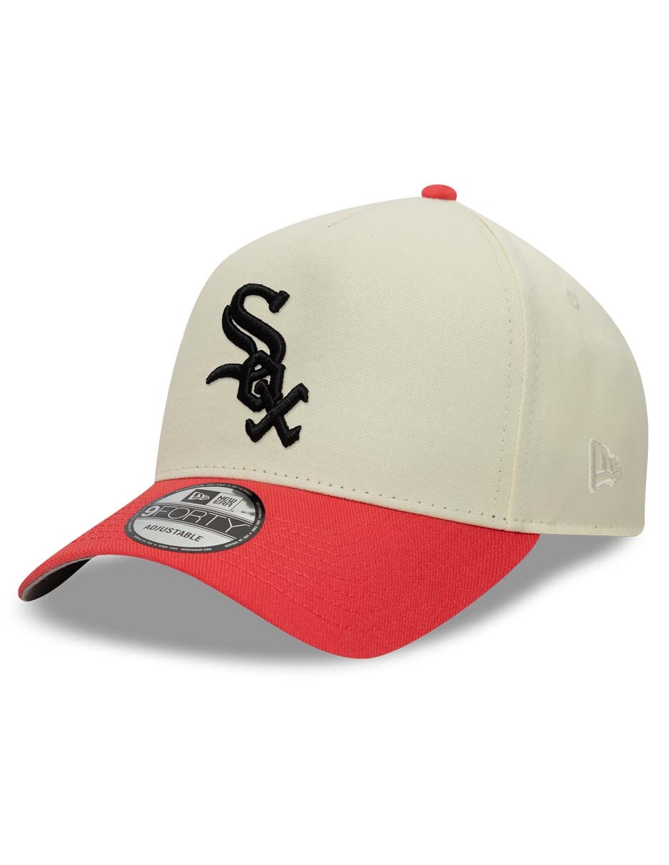 Gorra visera curva correa ajustable para béisbol Chrome Coral MLB Chicago White Sox para adulto Gorra visera curva correa ajustable para béisbol Chrome Coral MLB Chicago White Sox para adulto