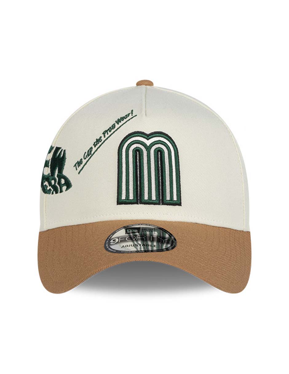 Gorra visera curva snapback Mexico Collection México para adulto 4