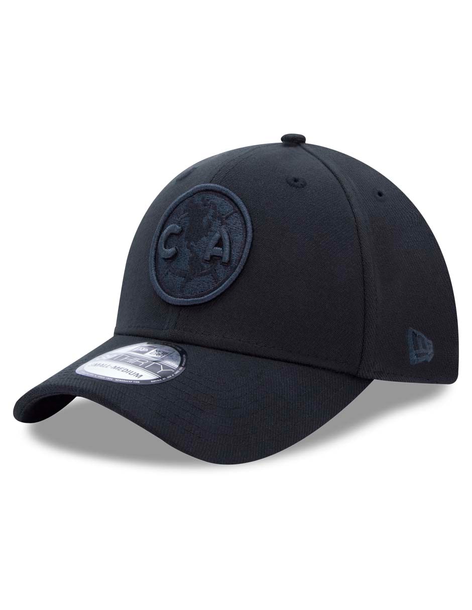 Gorra visera curva elástico para fútbol Black On Black Club América para adulto Gorra visera curva elástico para fútbol Black On Black Club América para adulto