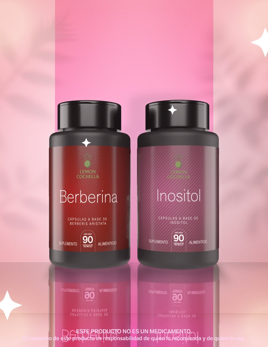 Kit Inositol + Berberina con Inositol y Berberina 7