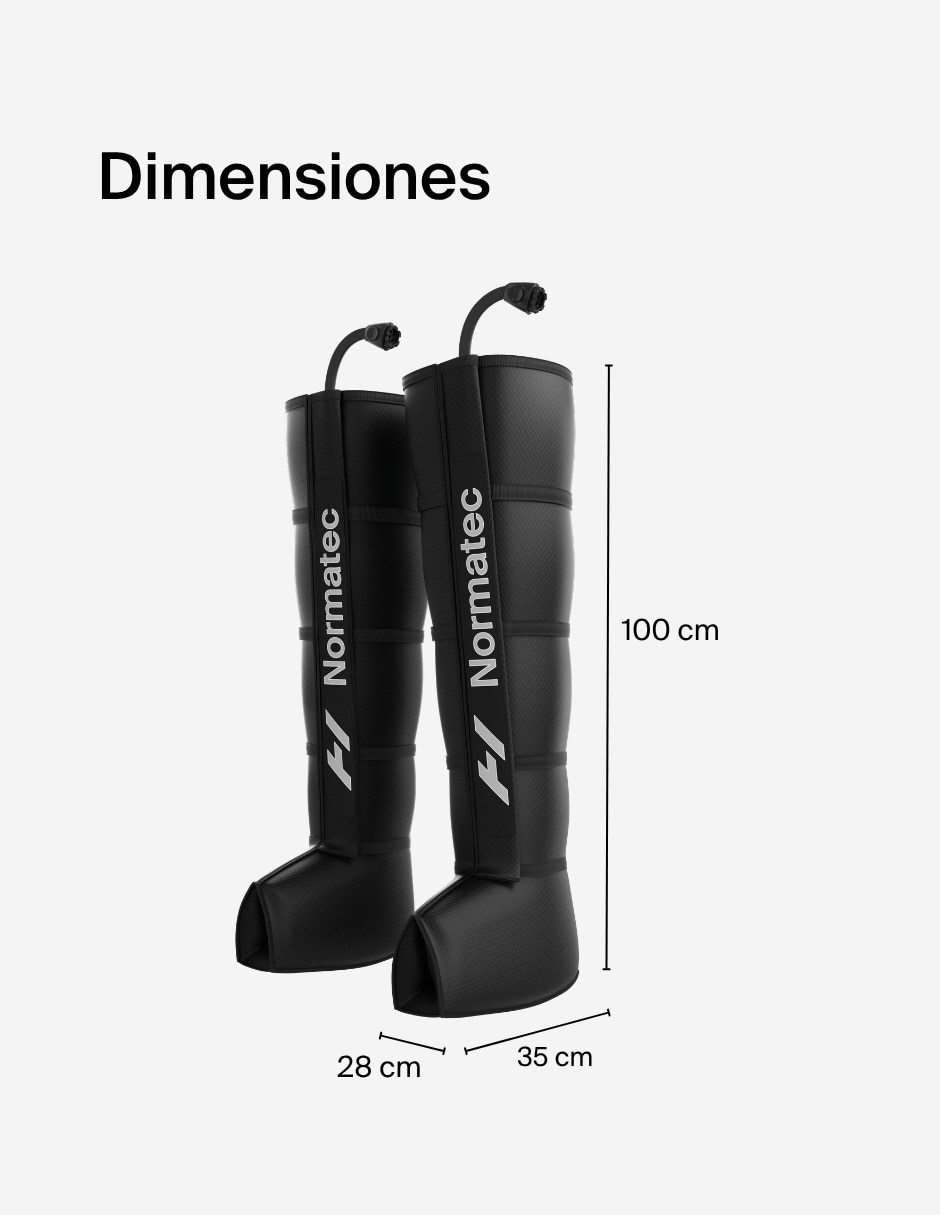 Equipo de compresión para piernas Normatec 3 7
