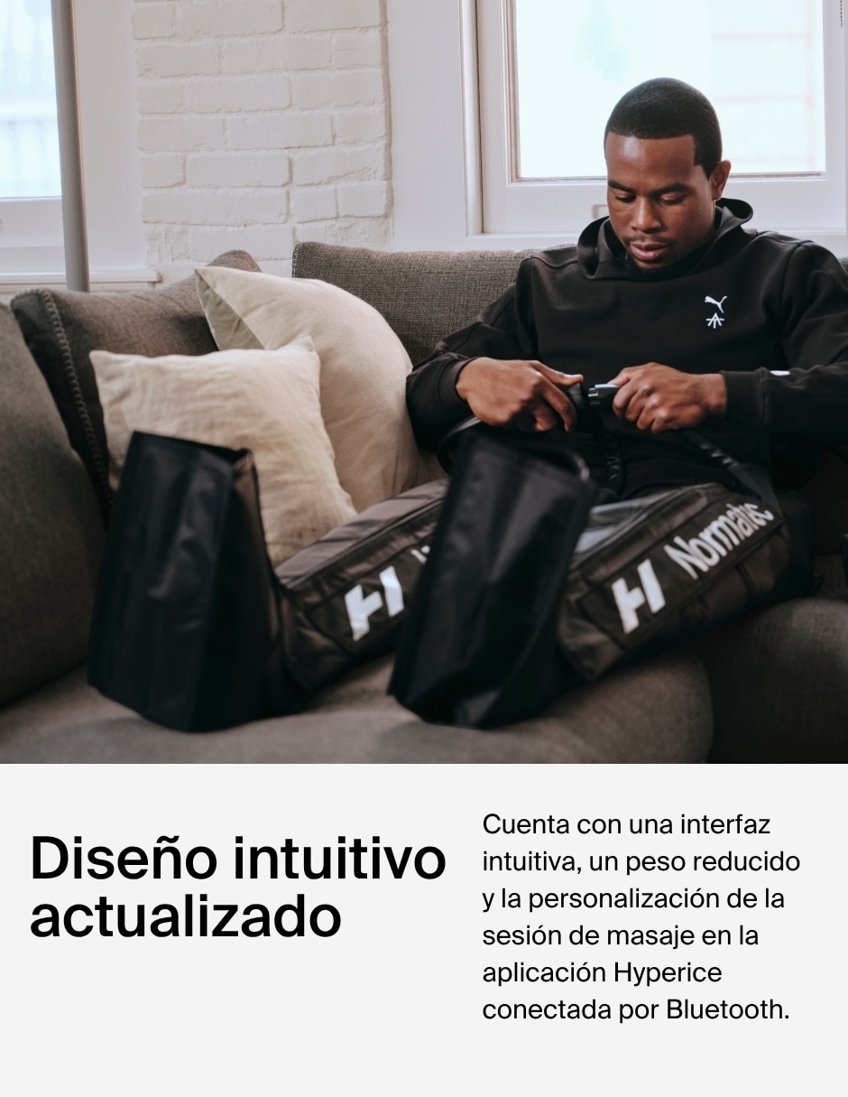 Equipo de compresión para piernas Normatec 3 5