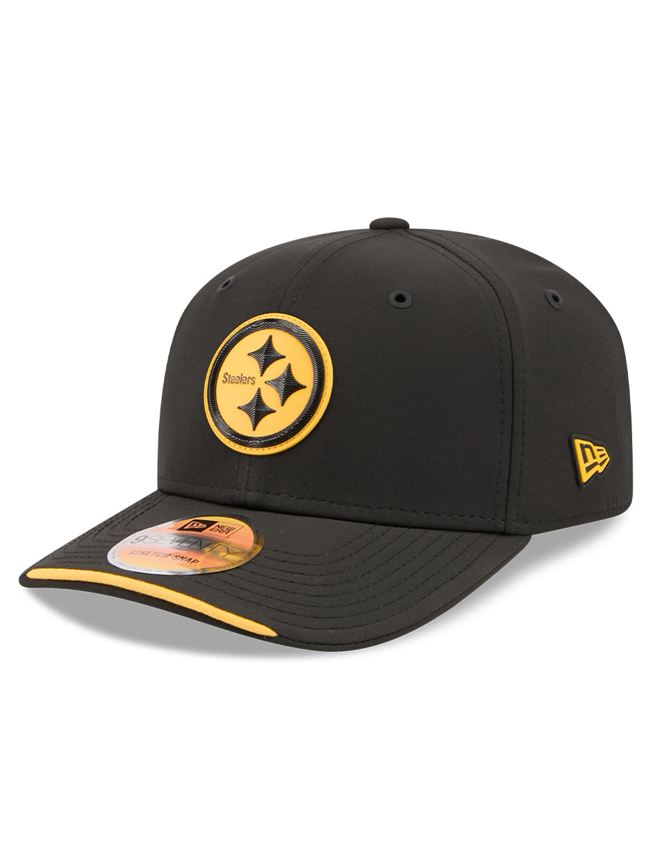 Gorra visera curva snapback para fútbol americano Sideline Pittsburgh Steelers para adulto Gorra visera curva snapback para fútbol americano Sideline Pittsburgh Steelers para adulto