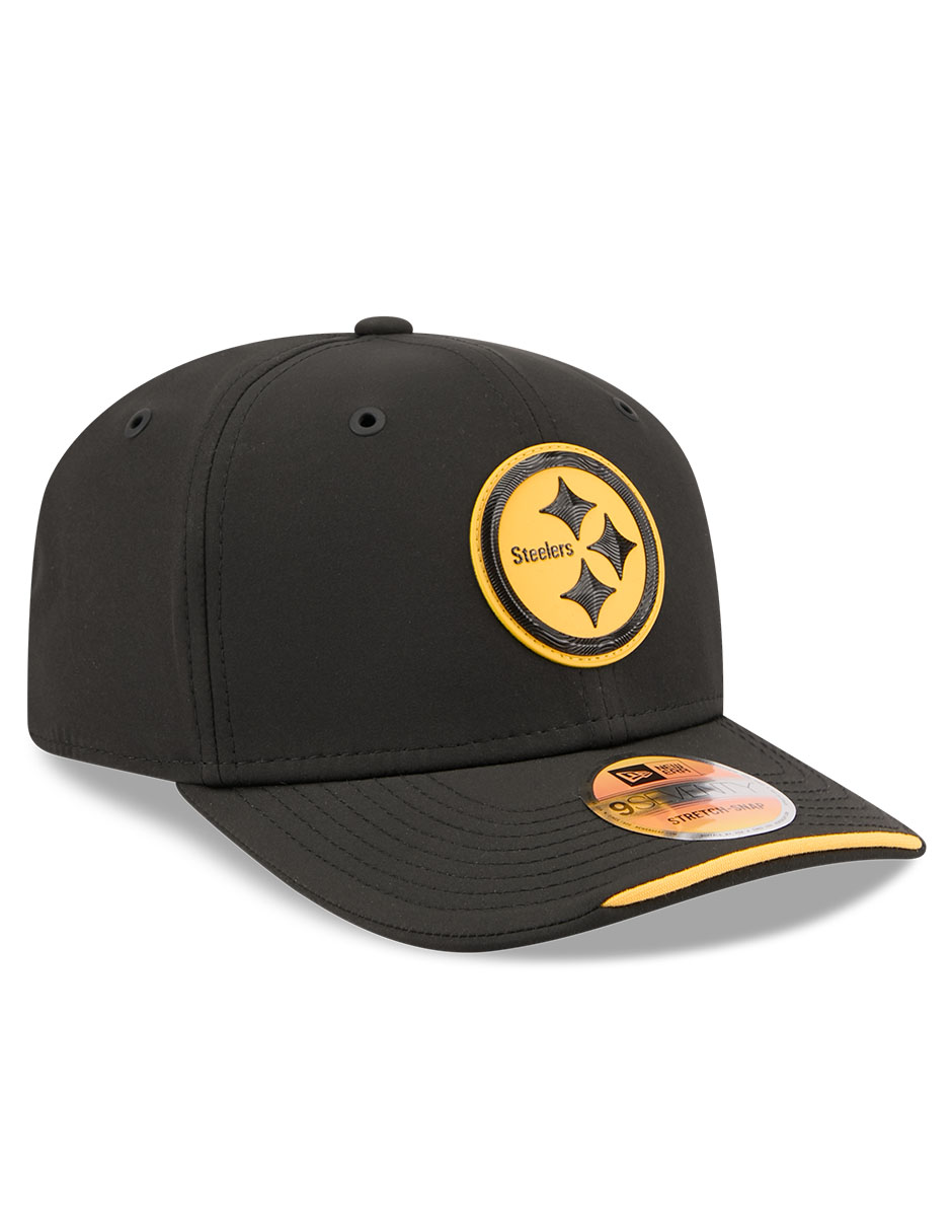 Gorra visera curva snapback para fútbol americano Sideline Pittsburgh Steelers para adulto 5