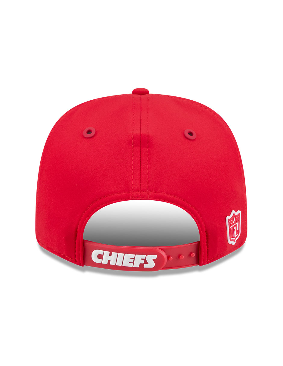 Gorra visera curva snapback para fútbol americano Sideline Kansas City Chiefs para adulto 4
