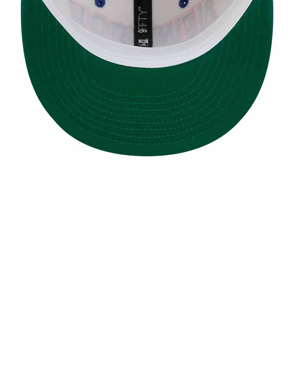 Gorra visera plana snapback para básquetbol Classic Wordmark New York Knicks para adulto 7