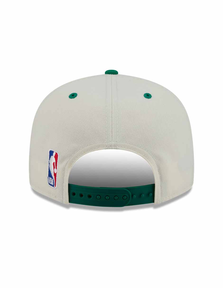 Gorra visera plana snapback para básquetbol Classic Wordmark Boston Celtics para adulto 5