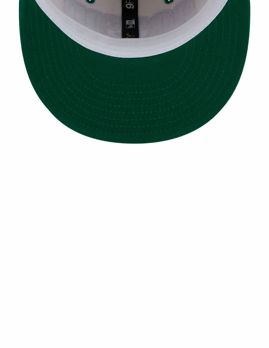 Gorra visera plana snapback para básquetbol Classic Wordmark Boston Celtics para adulto 7