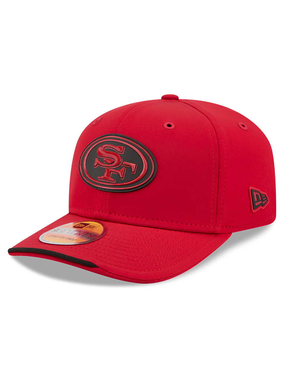 Gorra visera curva snapback para fútbol americano Sideline San Francisco 49ers para adulto