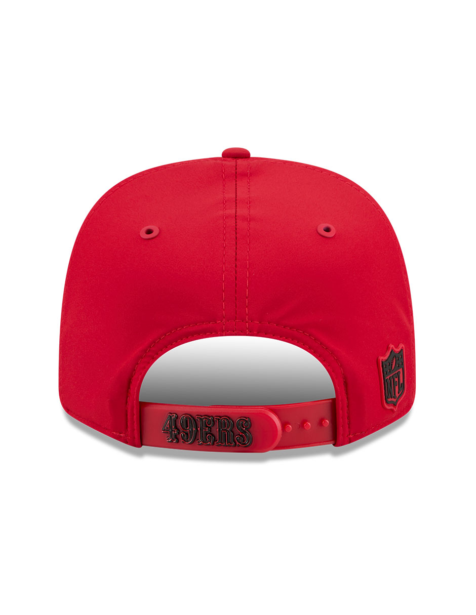 Gorra visera curva snapback para fútbol americano Sideline San Francisco 49ers para adulto 4